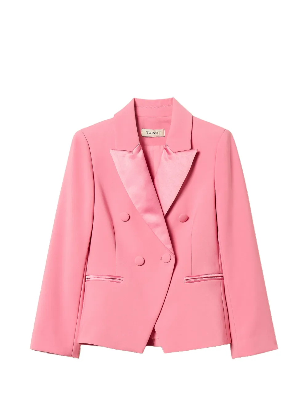 TWINSET Kids Doppelreihiger Blazer - Rosa