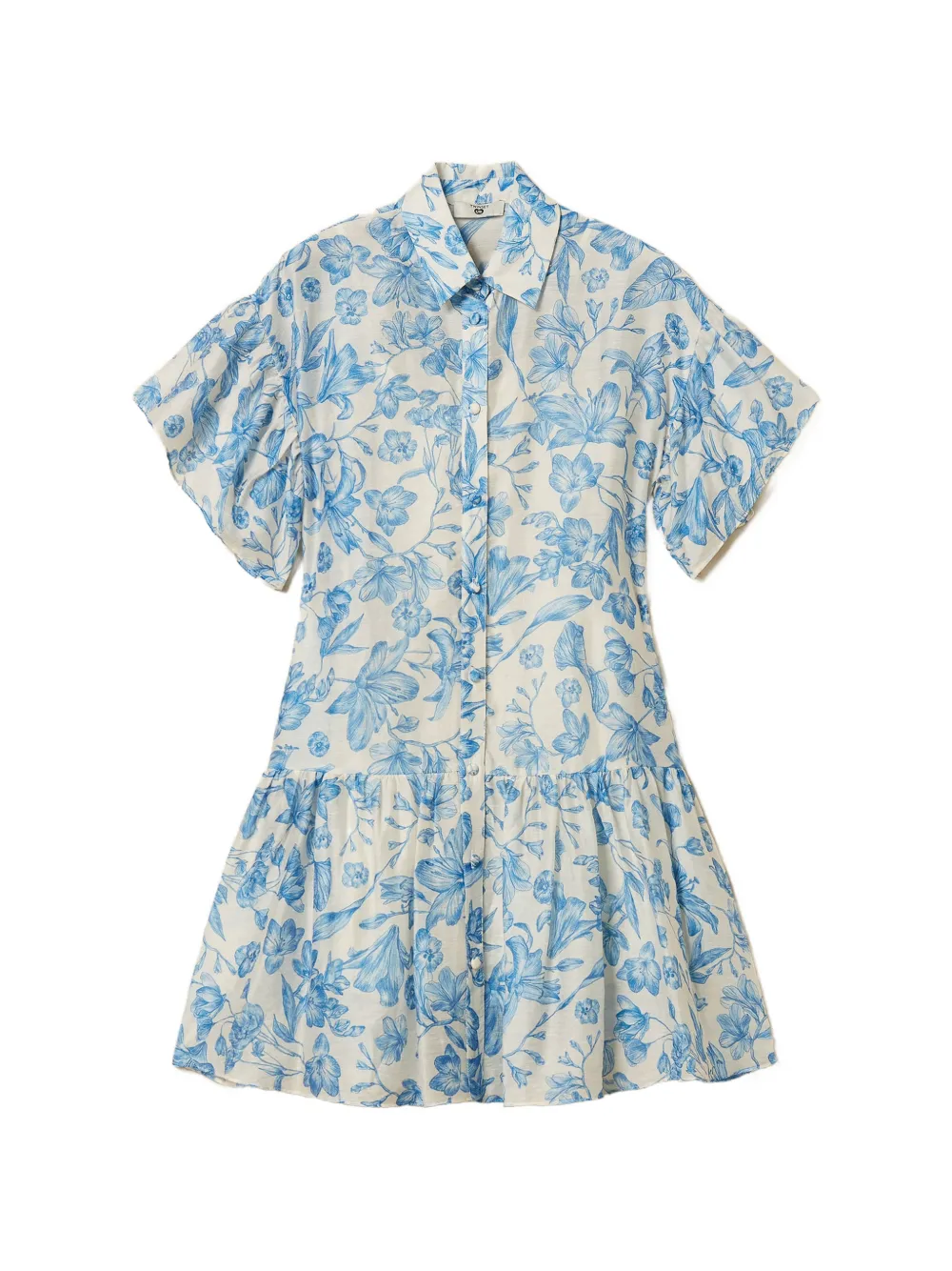 TWINSET floral-print shirt dress - Neutrals