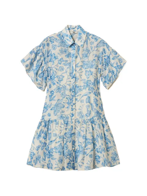 TWINSET floral-print shirt dress