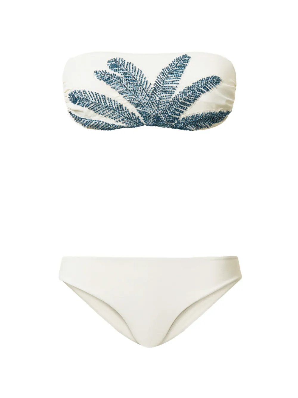 TWINSET Top bikini con decorazione - Bianco