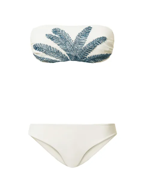 TWINSET embellished bikini top 