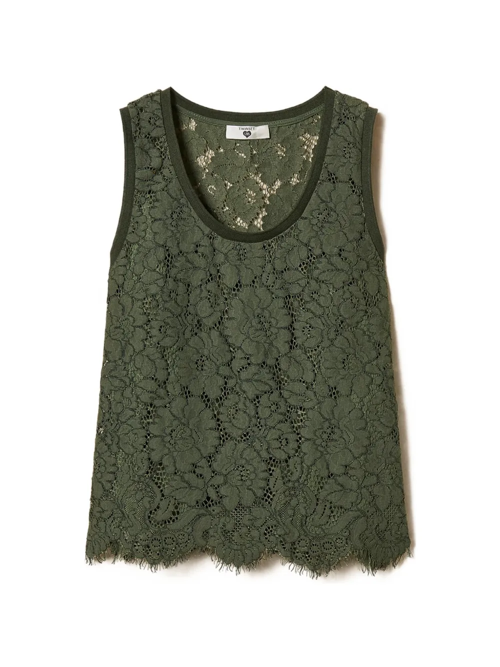 TWINSET lace blouse - Verde