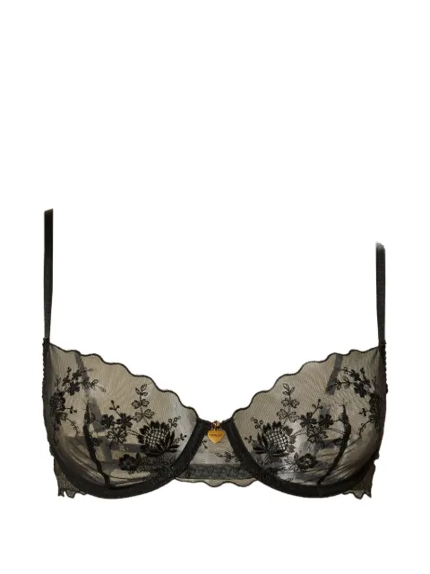 TWINSET floral tulle bra
