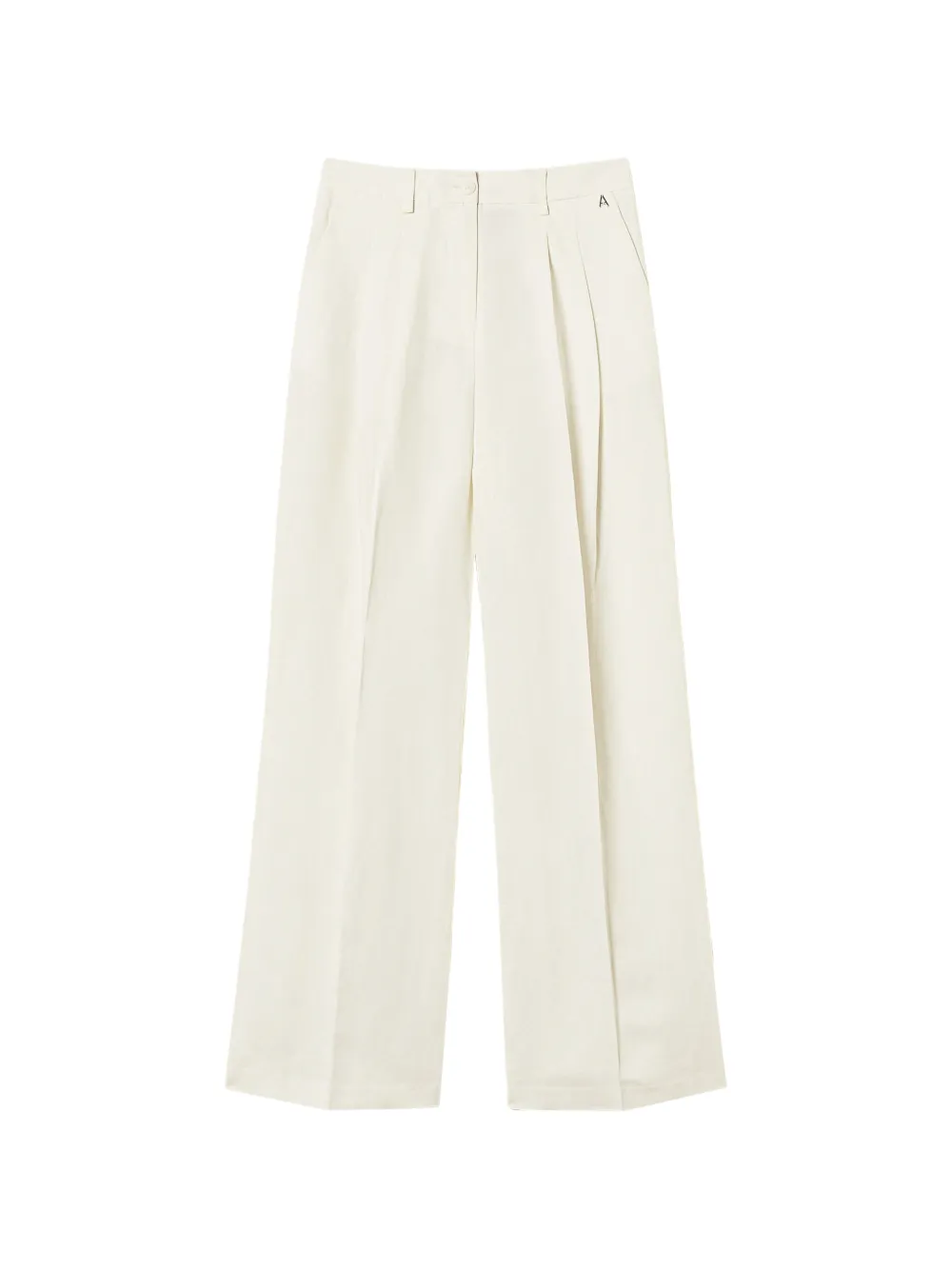 TWINSET high-rise palazzo pants - Bianco