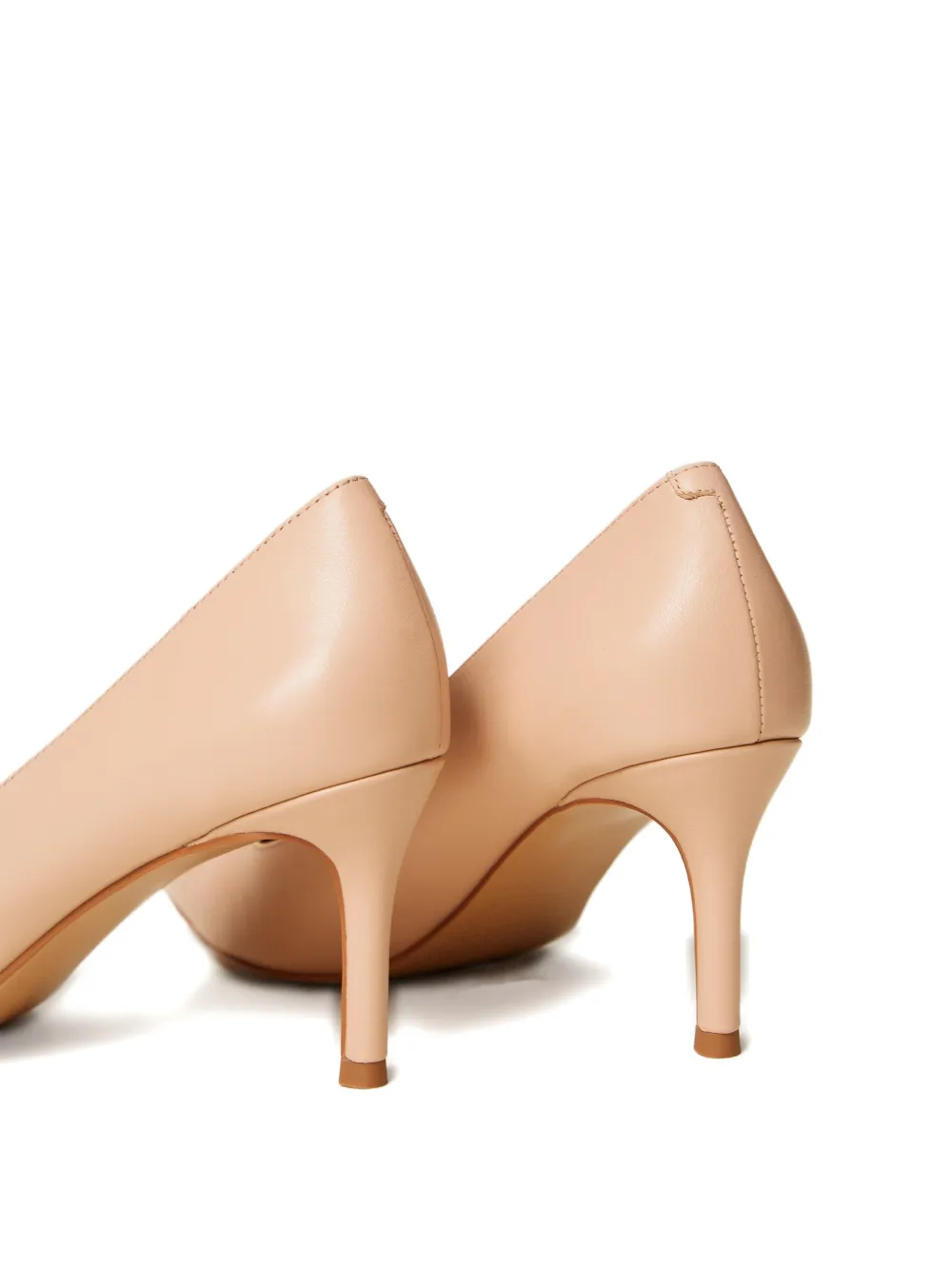 TWINSET leather pumps Beige