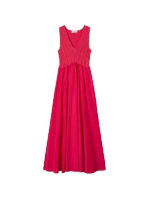tory burch flared cotton silk dress Tory Burch Women's Flared Cotton Silk Dress in Bay Blue, size 12