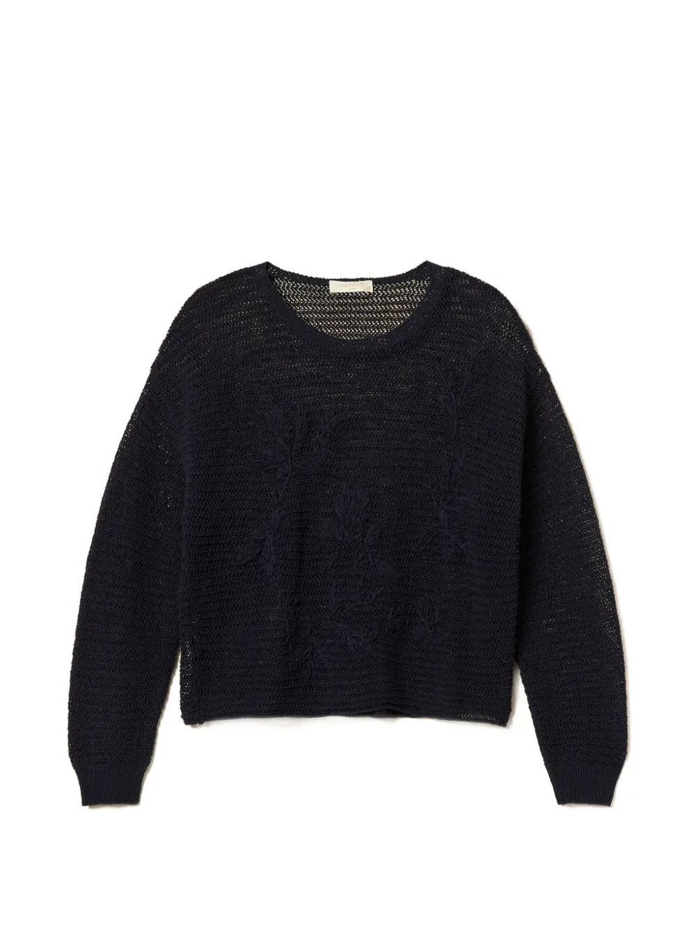TWINSET embroidered sweater - Blu
