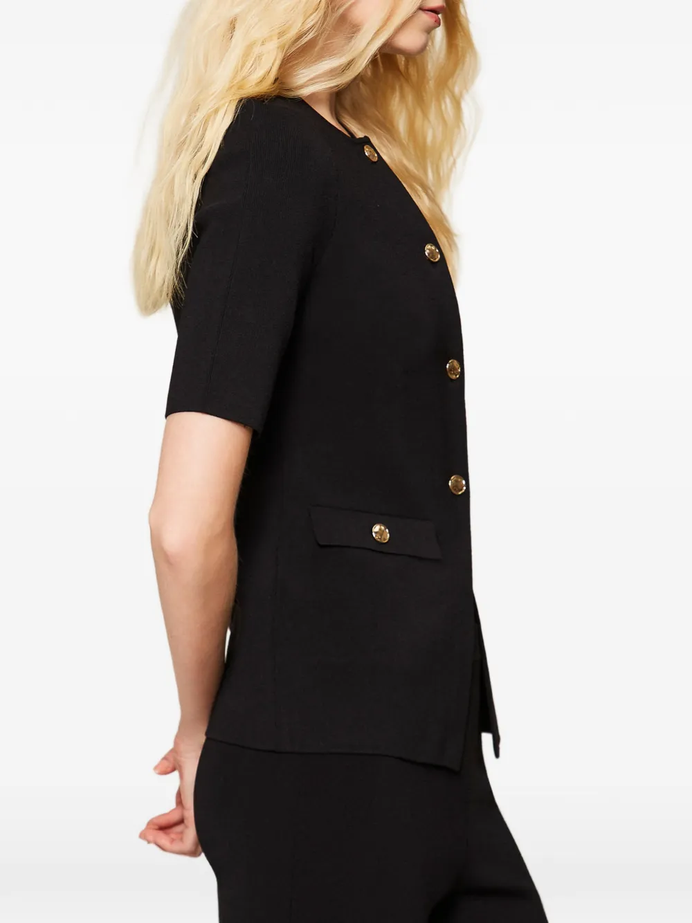  Twinset Button-up Cardigan - Black 