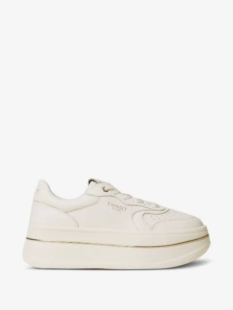 TWINSET tenis con agujetas y plataforma
