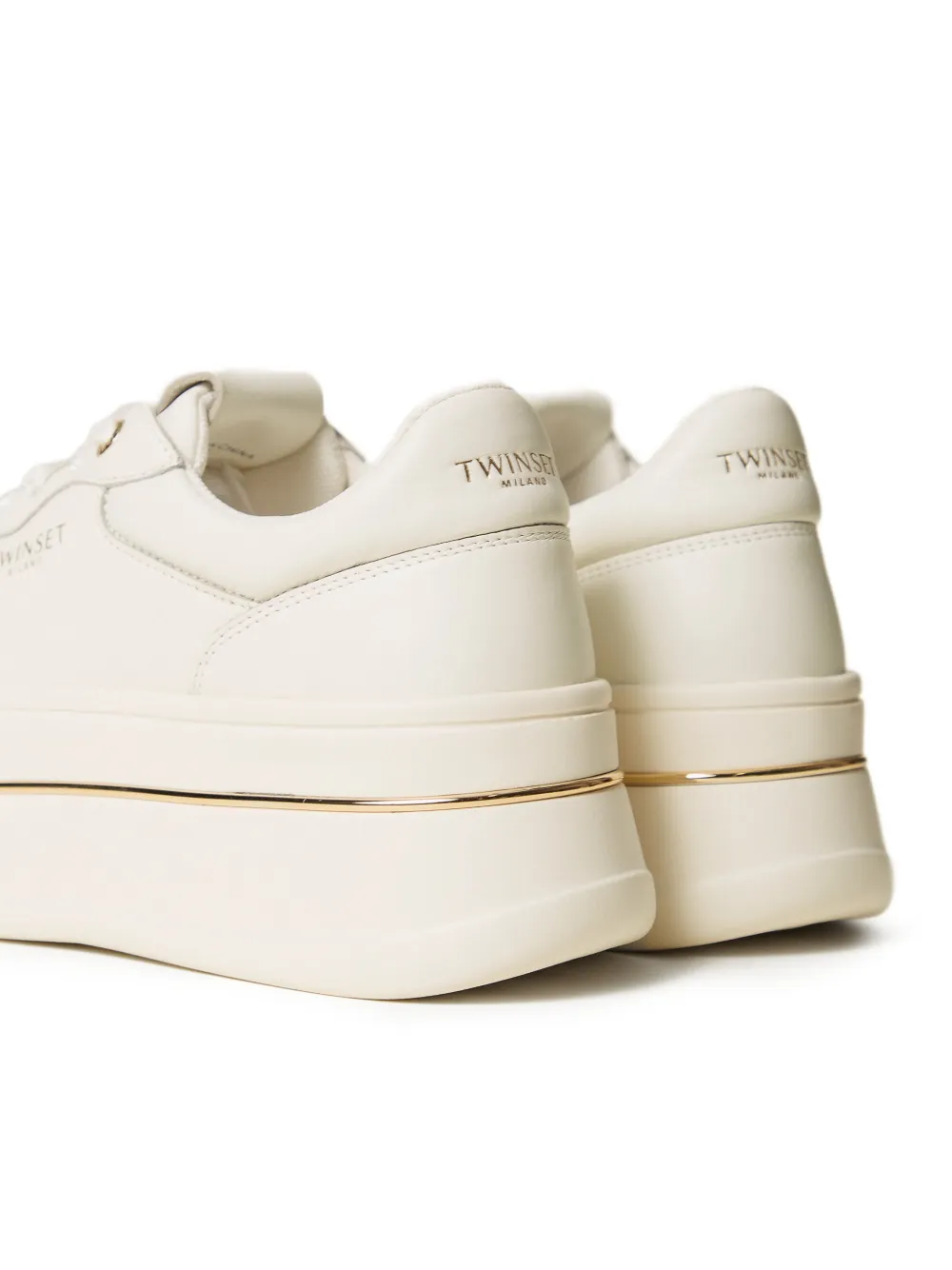 TWINSET Sneakers met plateauzool Wit