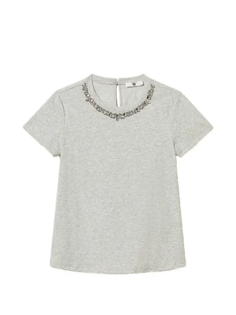 TWINSET T-Shirt mit Cabochon