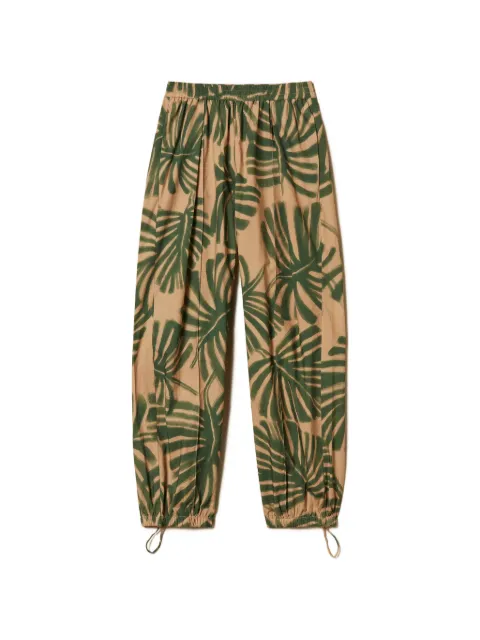 TWINSET printed joggers