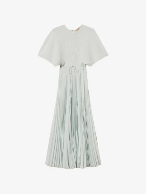 TWINSET long recycled crêpe de chine dress