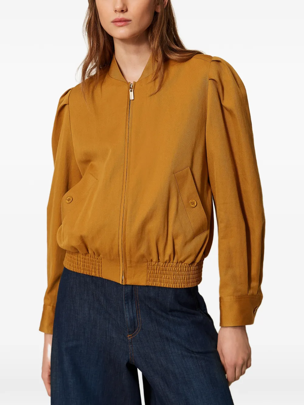 TWINSET Jack met lange mouwen Bruin