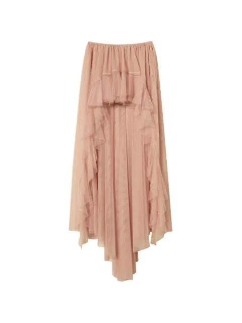 TWINSET x Myfo asymmetric tulle skirt