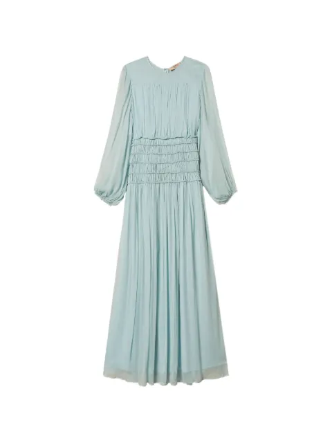 TWINSET gathered-bodice maxi dress