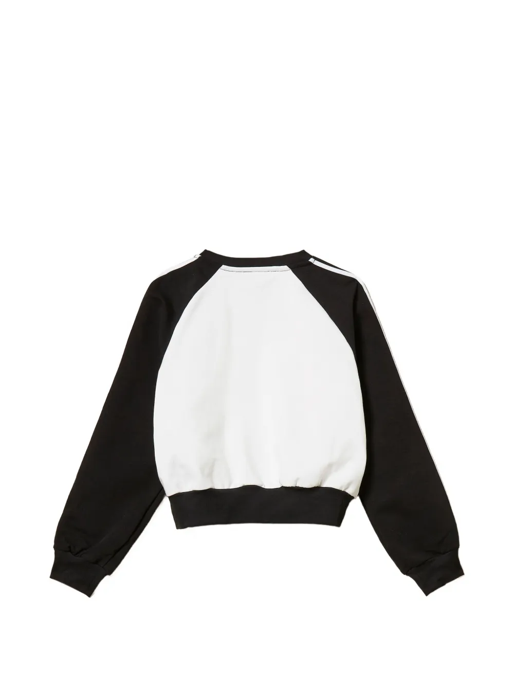 TWINSET Kids Sweater met colourblocking Wit