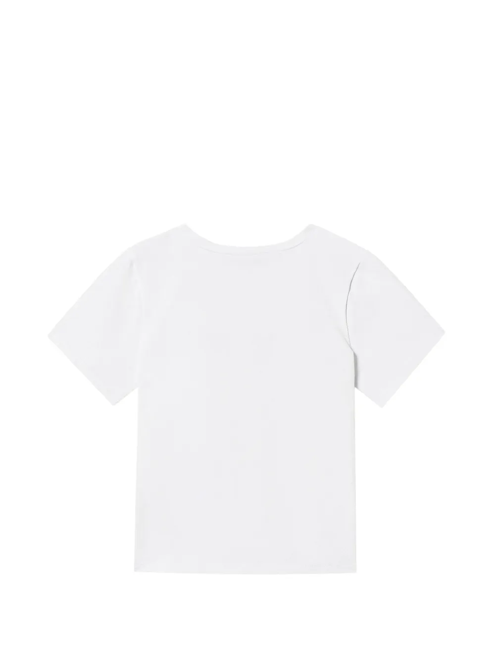 TWINSET Kids Sweater met logoprint Wit