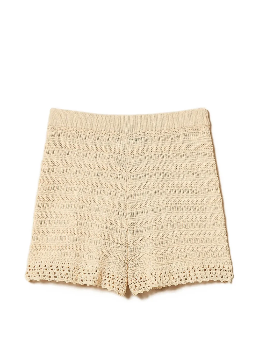 TWINSET Shorts in maglia - Toni neutri
