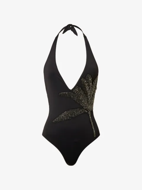 TWINSET one-piece swimsuit with embroidered patch