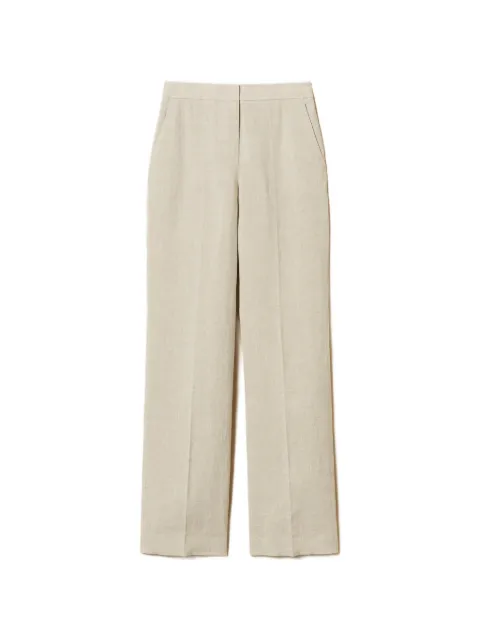 TWINSET linen tailored trousers