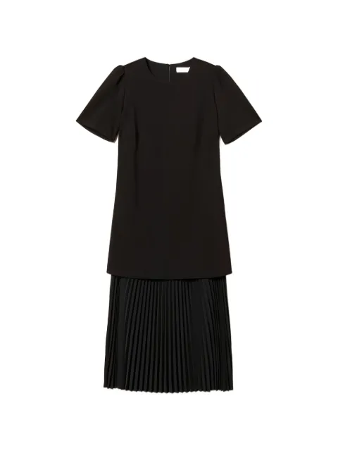 TWINSET robe mi-longue à design plissé