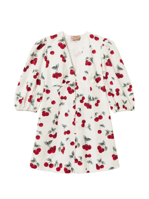 TWINSET Abito corto con scollo a V