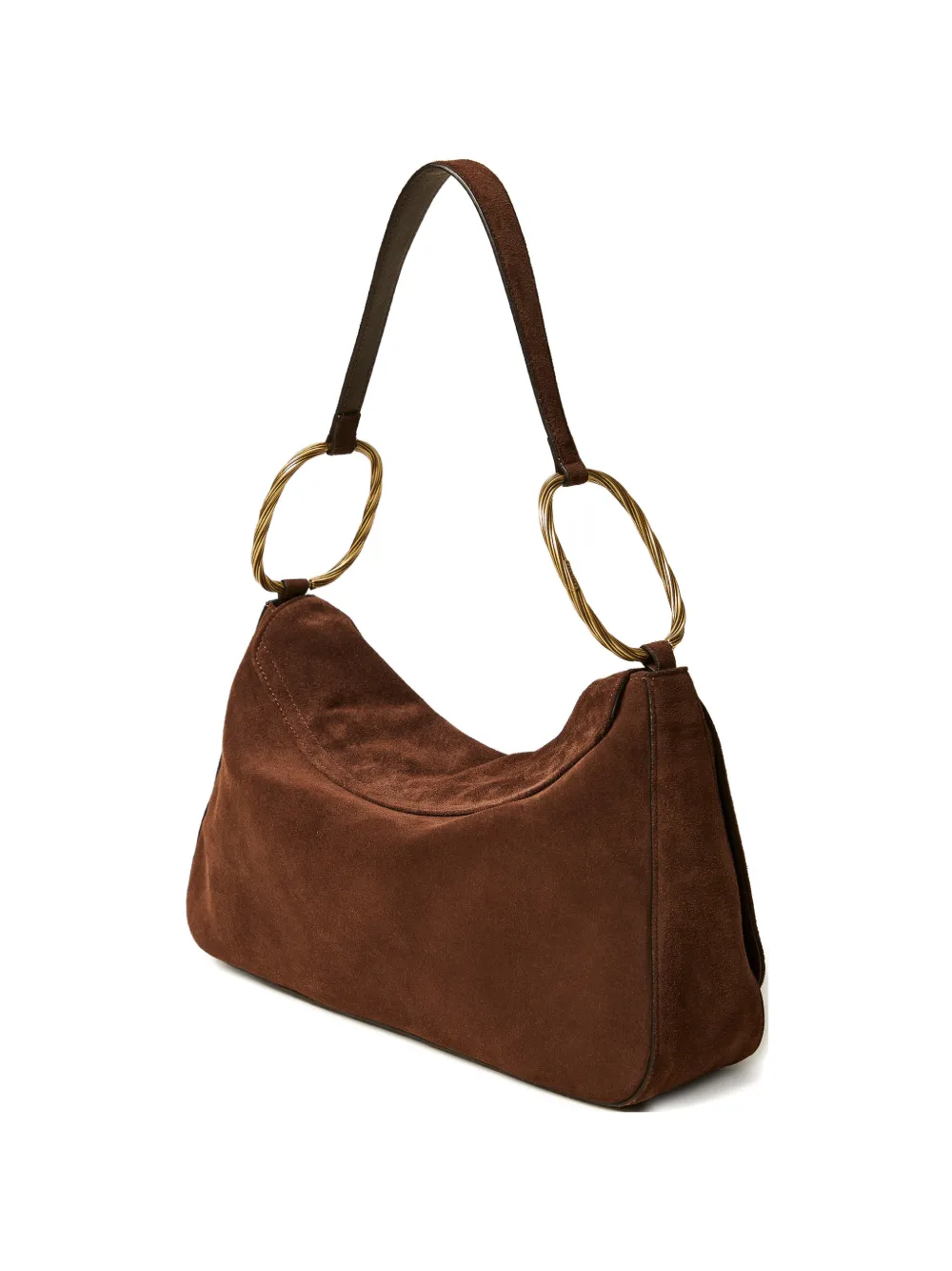 TWINSET ring-detail shoulder bag - Marrone
