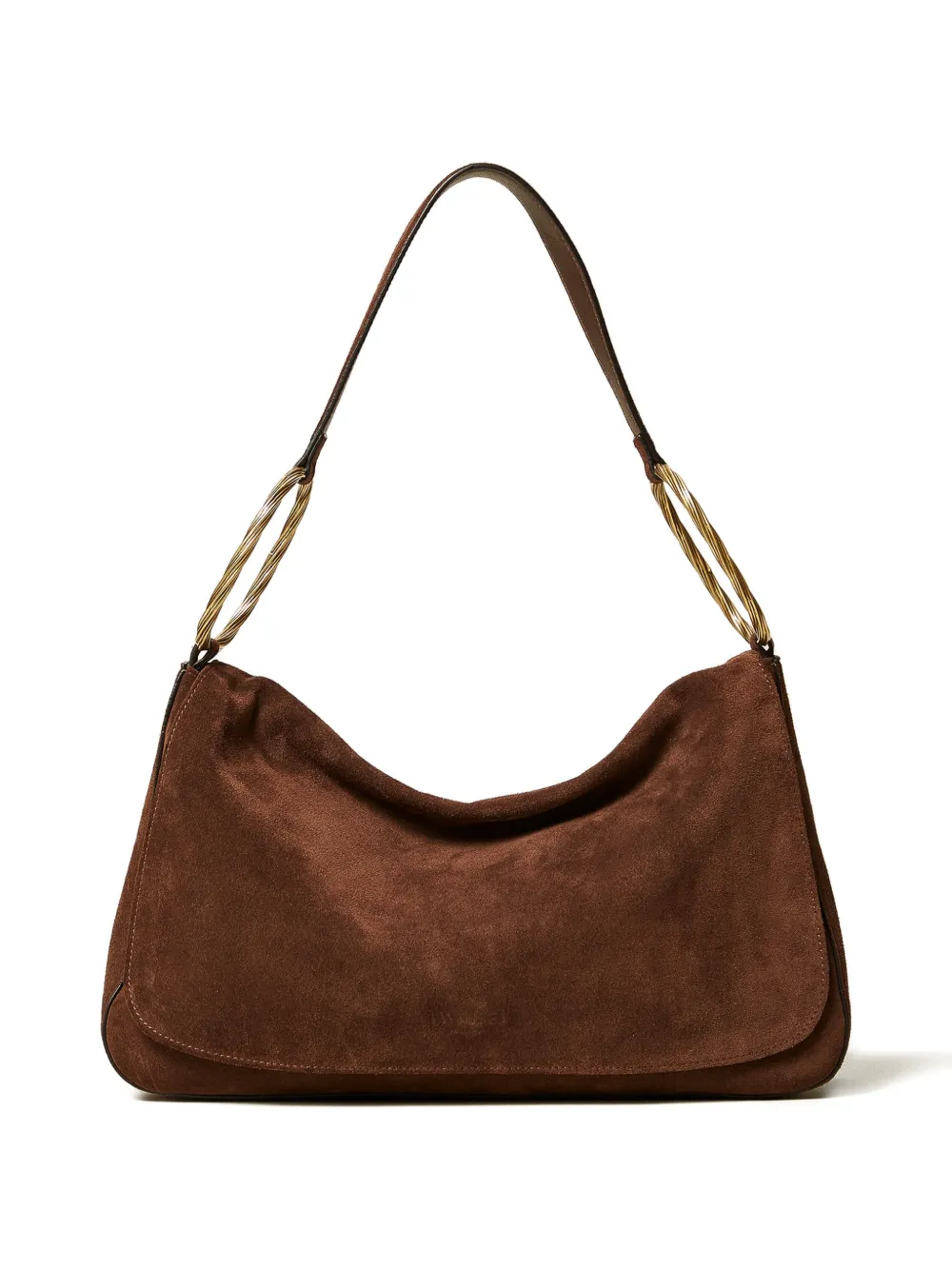 TWINSET Medium Liliane suède tas Bruin