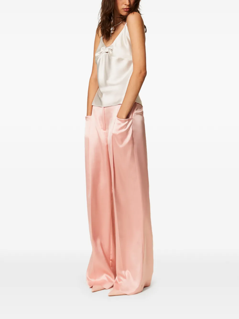 TWINSET Plooibroek Roze