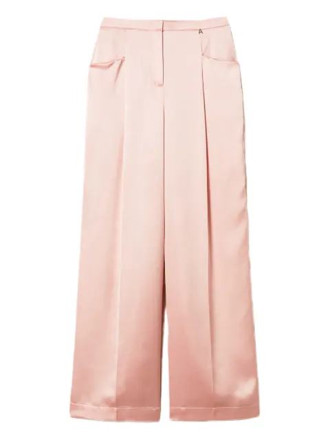 TWINSET plated trousers