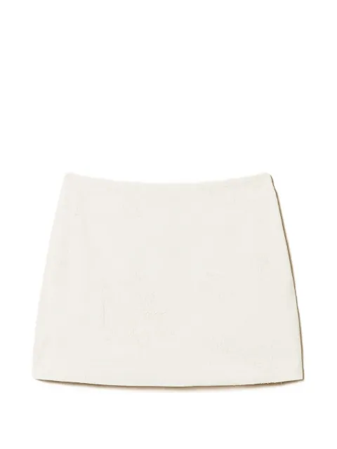 TWINSET embroidered mini skirt