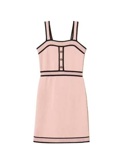 TWINSET Kids contrast-trim dress