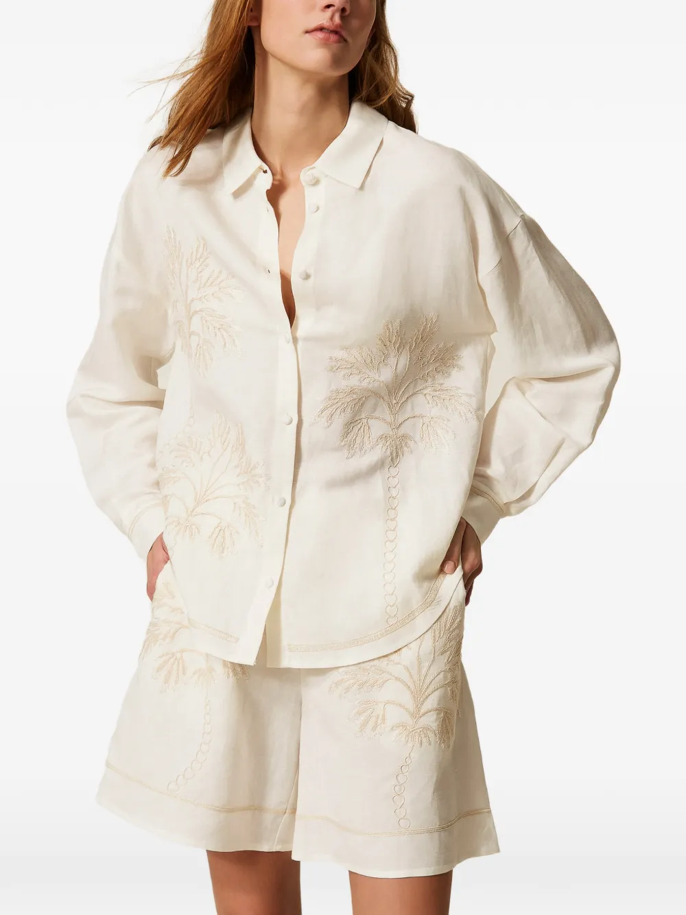  Twinset Button-up Shirt - Neutrals 