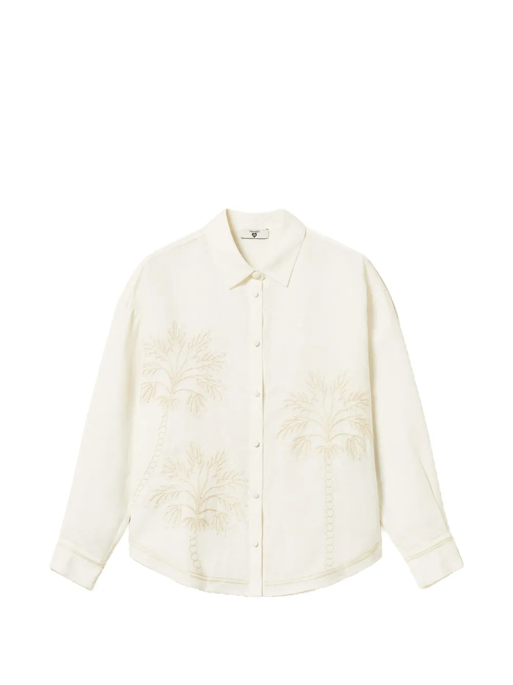 TWINSET Camicia con bottoni - Toni neutri