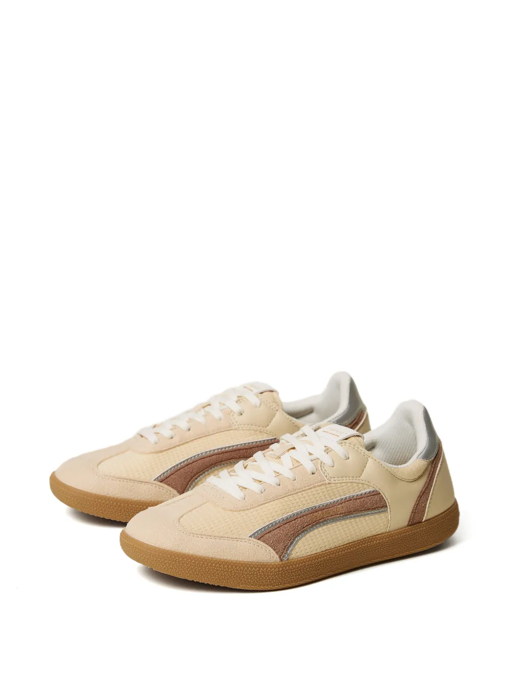 TWINSET Sneakers met vlakken Beige