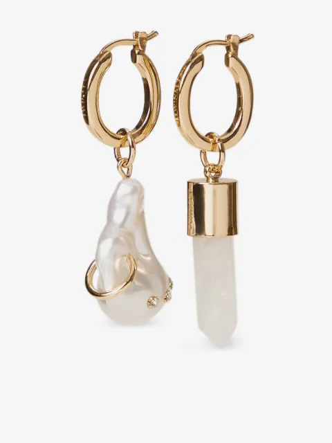 TWINSET asymmetric earrings with pendants