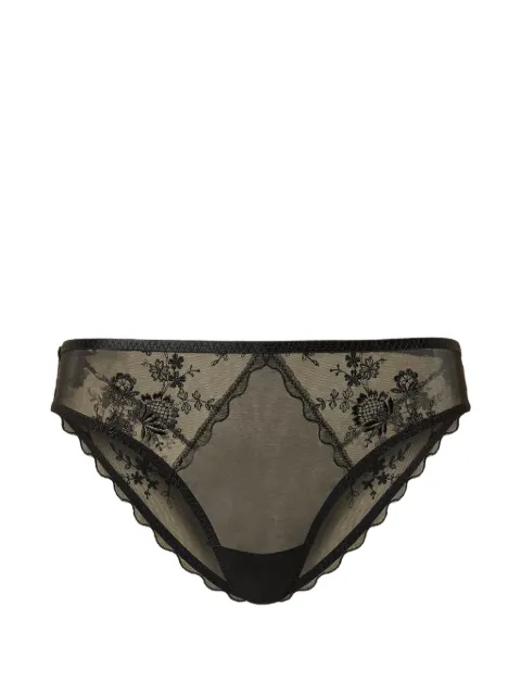 TWINSET floral tulle briefs
