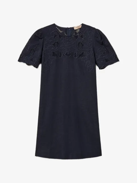 TWINSET vestido corto manga corta