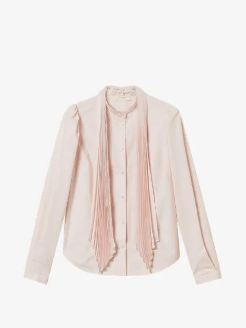 TWINSET camisa con detalle con pliegues