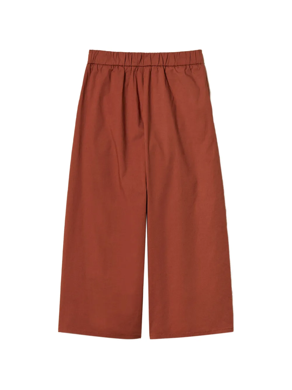 TWINSET Kids Cropped broek van popeline Bruin
