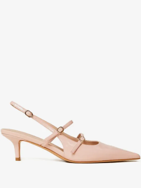 TWINSET sling back court shoes with straps
