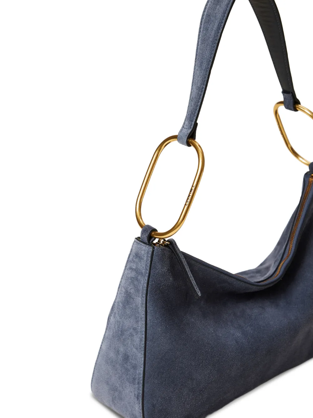 TWINSET Liliane schoudertas met ring handgreep Blauw