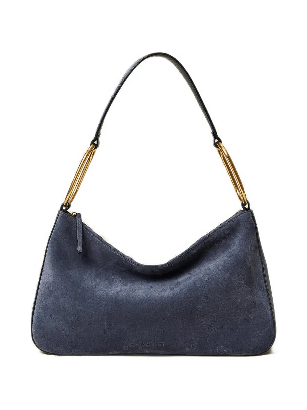 TWINSET Liliane schoudertas met ring handgreep Blauw