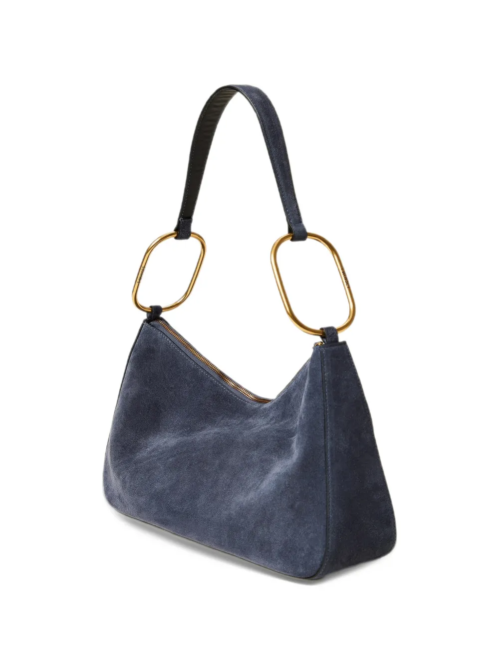 TWINSET Liliane schoudertas met ring handgreep Blauw