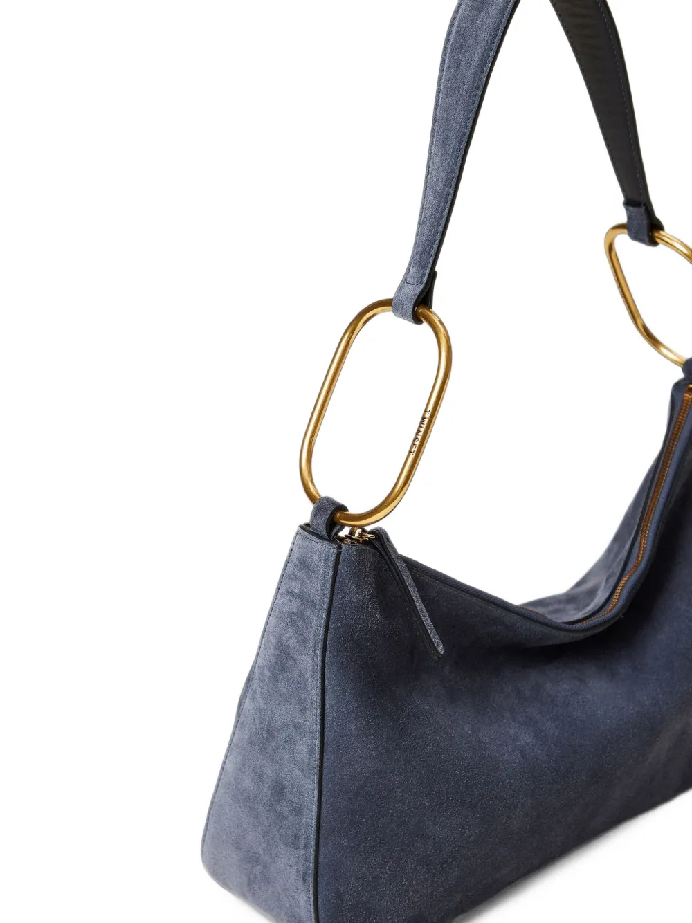 TWINSET Liliane schoudertas met ring handgreep Blauw