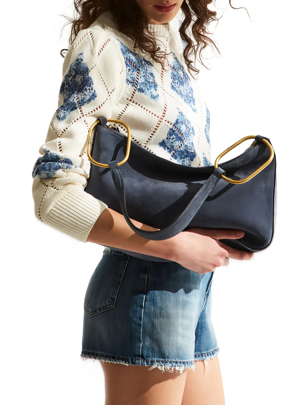 TWINSET Borsa a spalla Liliane - Blu