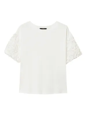 TWINSET レーストリム Tシャツ | ホワイト | FARFETCH JP
