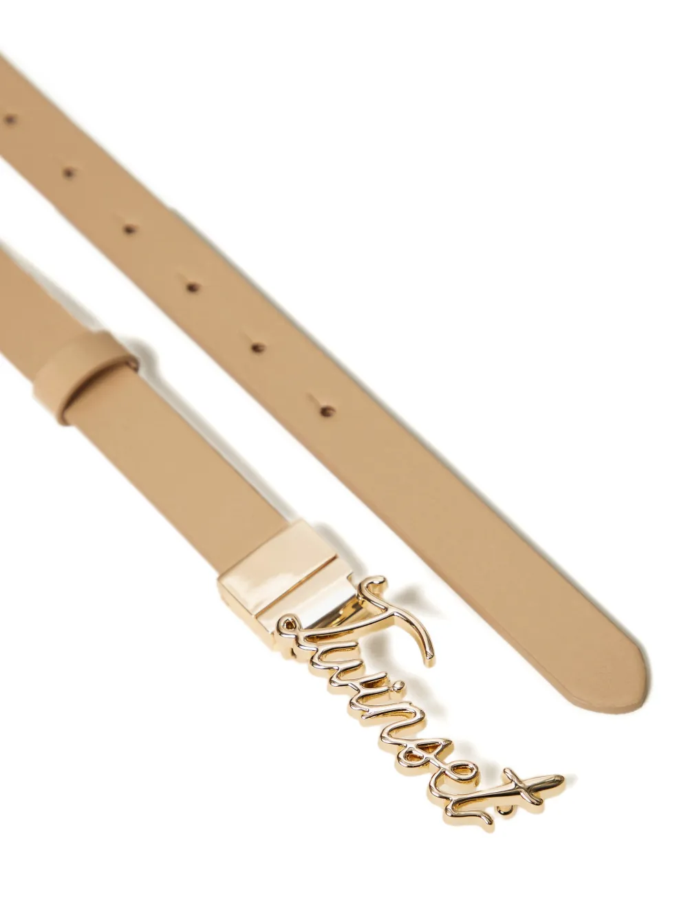 TWINSET logo belt - Beige