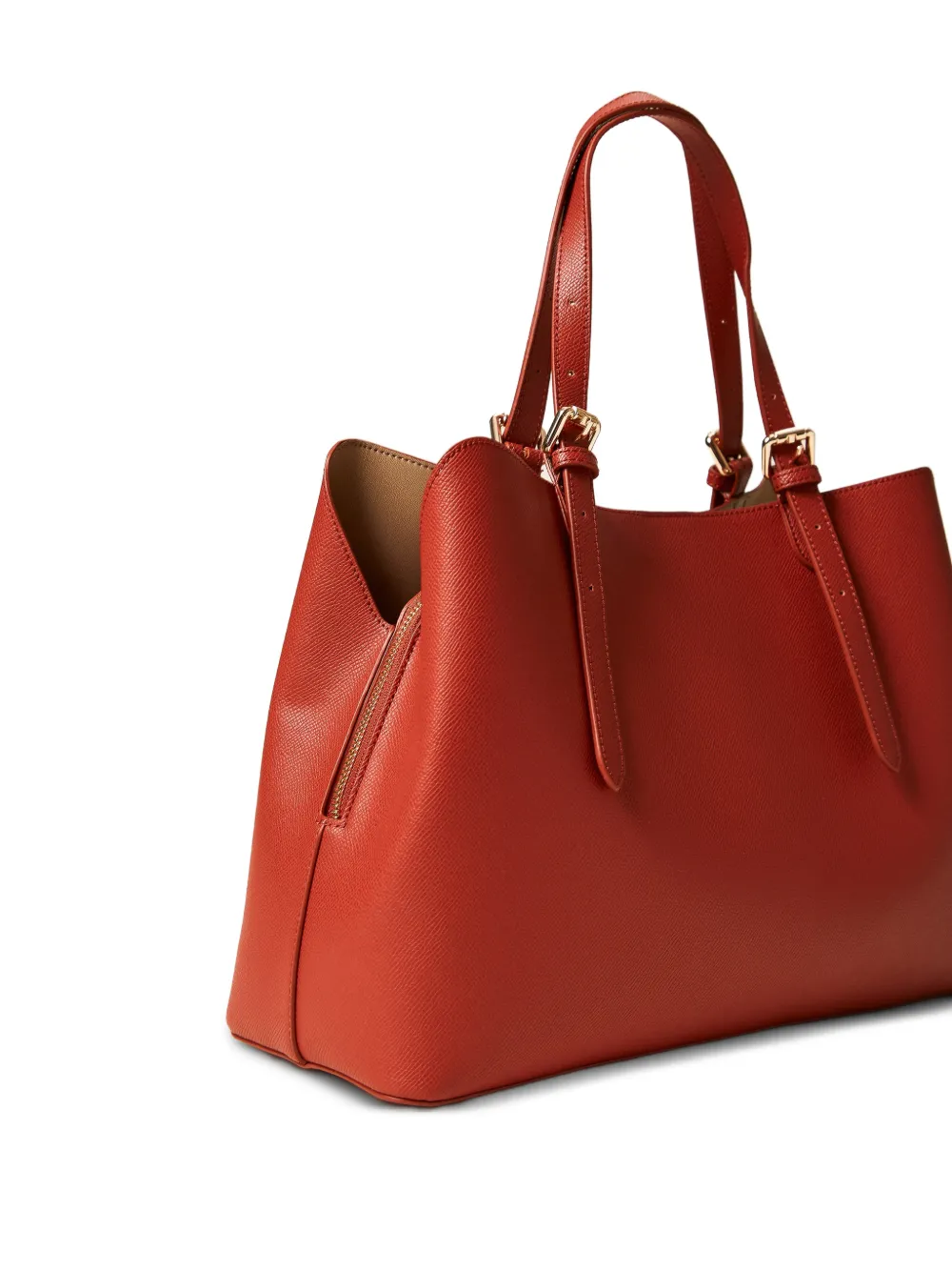 TWINSET Shopper met gespbandje Rood